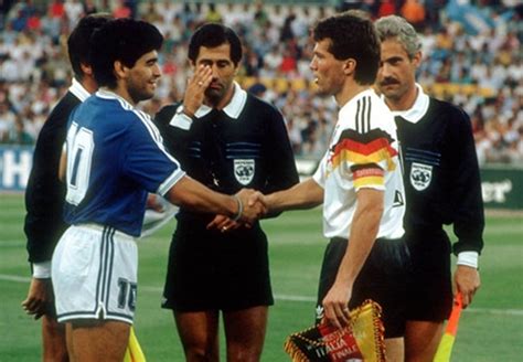 OGGI AL MUNDIAL ITALIA 90 8 LUGLIO 1990 FINALE ARGENTINA