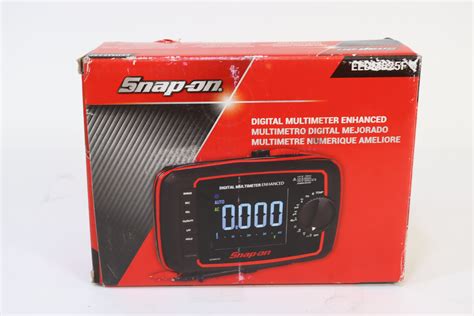 Snap On Tools EEDM525F Enhanced TRMS Color 4 Digital Multimeter