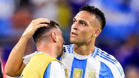 Argentina Colombia Lautaro le da a Messi su segunda Copa América 1 0