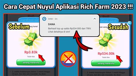 Cara Cepat Nuyul Rich Farm Lumayan Hasil Nuyul Dibayar Sampai Rp