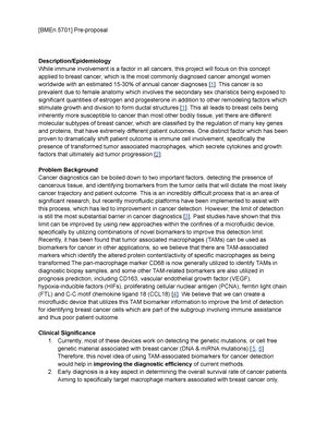 Provenzano BMEn5701 Cancer Bio E 2021 Lecture 17 18 Lecture 17 And 18