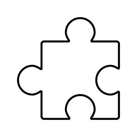 Premium Vector Puzzle Icon Vector