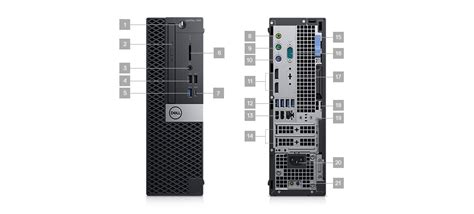 Máy tính để bàn Dell OptiPlex 7060 SFF i5 8400 8GB 256G