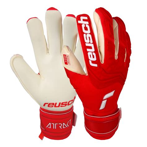 Reusch Attrakt Grip Evolution Finger Support Goalkeeper Glove Size