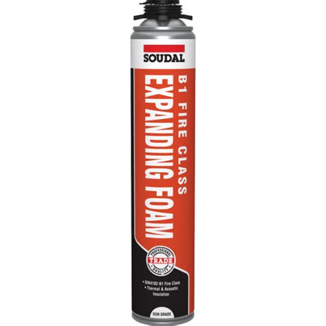 Soudal B Fire Acoustic Expanding Foam Gun Grade Ml