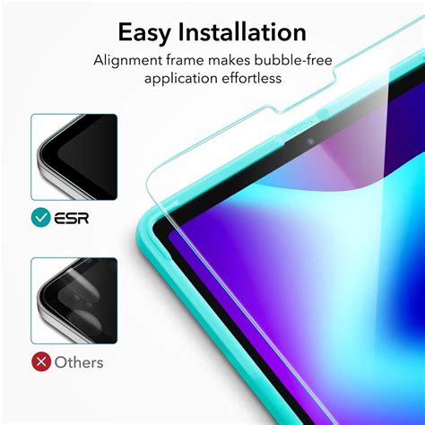 Esr Tempered Glass Screen Protector For Ipad Pro Mobile Phones