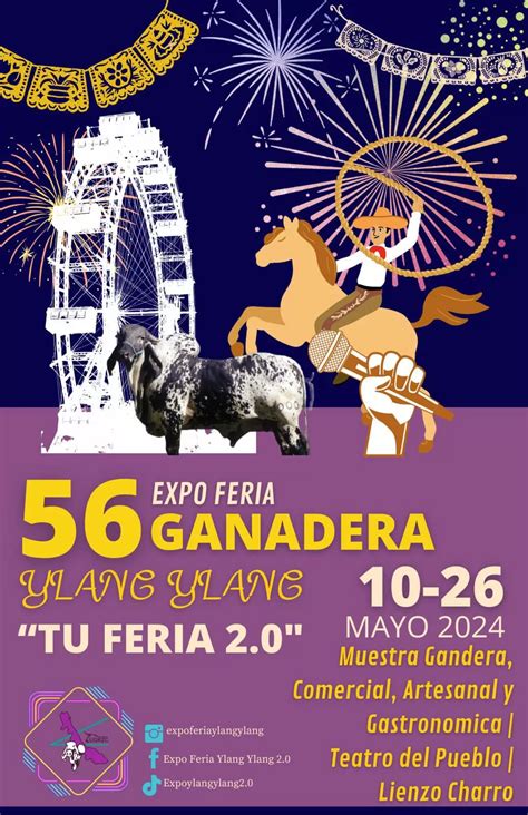 Expo Feria Ylang Ylang 2024 Expo Ganadera FERIAS Y CONCIERTOS EN MÉXICO