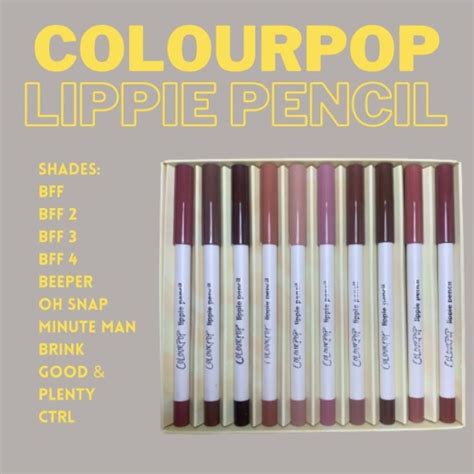 Colourpop Lippie Pencil Full Size Per Piece Lazada Ph