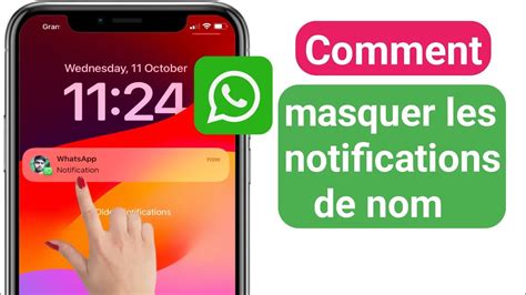 Comment Masquer Les Notifications De Nom Sur Iphone Masquer Le Nom