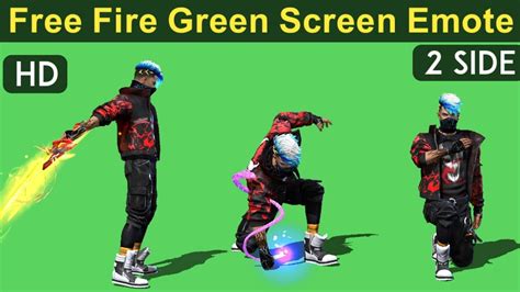 Free Fire Green Screen Emote No Copyright FF Green Screen Video HD