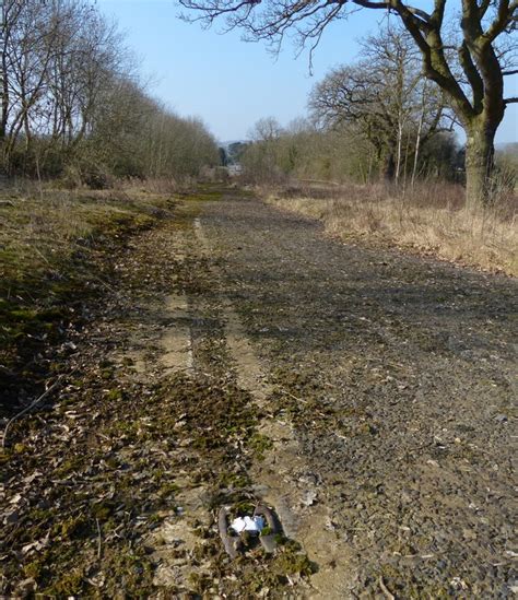 Old Road Markings Along The Former A Mat Fascione Cc By Sa