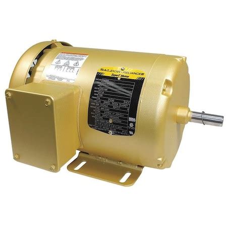 BALDOR ELECTRIC 3 Phase General Purpose Motor 1 HP 56 Frame 208 230