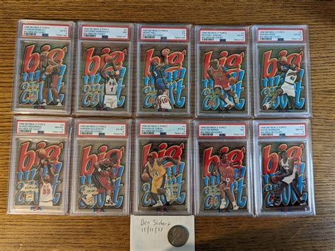 Fs Skybox Z Force Big Men On Court Complete Set Psa Graded