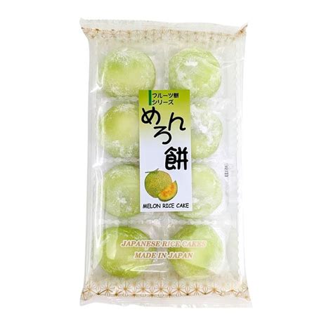 Traditionella Daifuku Mochi Melon 8 Bitar Drakfrukt Se