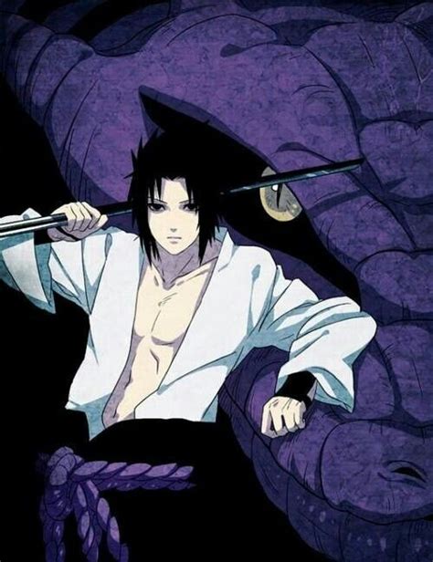 Uchiha Sasuke Snake Manda Naruto Sasuke Uchiha Shippuden Sasuke