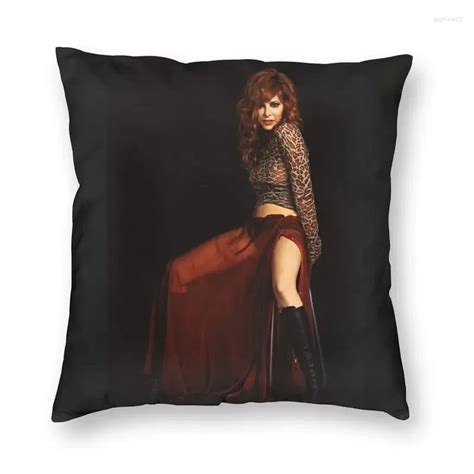 Kissen Mylene Farmer Deckung 40x40 Dekoration Druckwurf Wurst Für Sofa