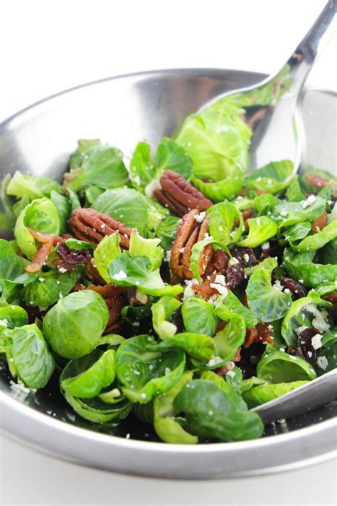 Easy Brussels Sprouts Salad Yummy And Healthy Sides