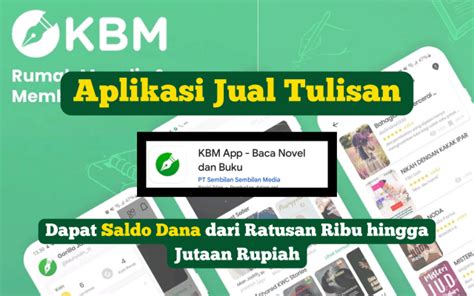 Aplikasi KBM Besutan Asma Nadia Menawarkan Tempat Jual Tulisan Untuk