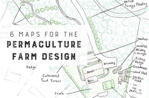 Maps For The Permaculture Farm Design