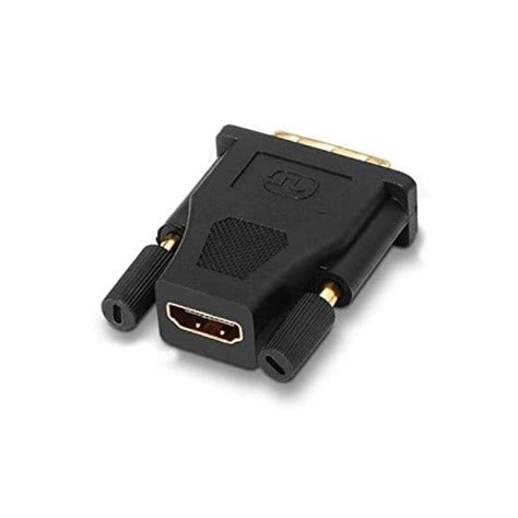 Goobay Adaptador Dvi D Macho A Hdmi Hembra Negro Pccomponentes