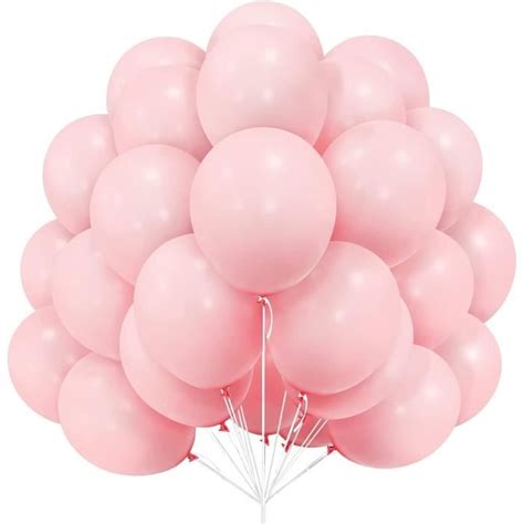 Ballons Roses 30 Pcs Ballons Rose Pastel En Latex 12 Pouces 30 5 Cm