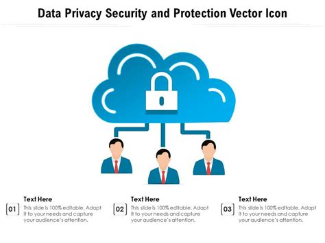 Data Privacy Security And Protection Vector Icon Ppt Powerpoint