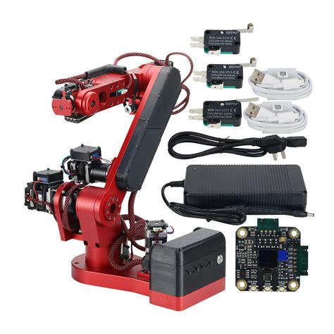 Ar4 6dof Robot Arm Robotic Arm Desktop Mechanical Arm With Motor ...