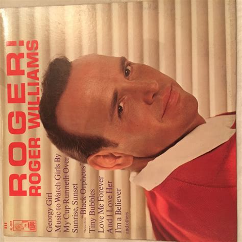 Roger Williams Roger 1967 Vinyl Discogs