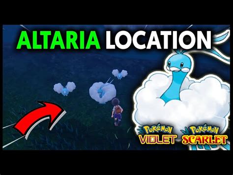 Pokemon Scarlet And Violet Where To Get Swablu And Altaria