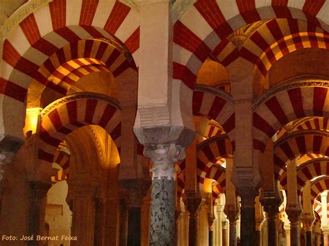 Kathedraal in de Moskee Mezquita de Córdoba Spanje Moskee