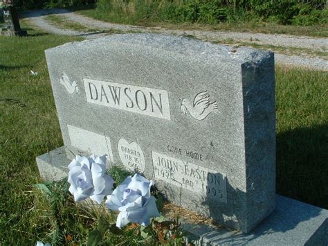 John Easton Dawson Find A Grave Memorial