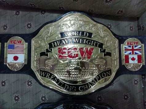 ECW World Heavyweight Wrestling Championship Belt