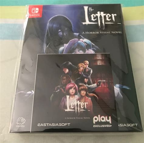 The Letter A Horror Visual Novel Limited Edition On Carousell