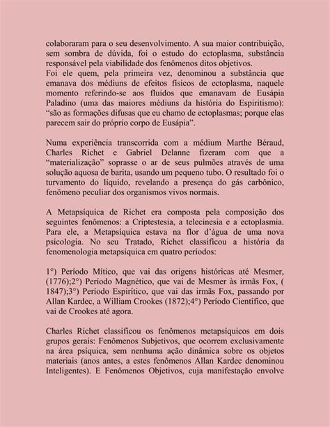 Amag Ramgis Biografia Charles Richet Espiritismo Pdf