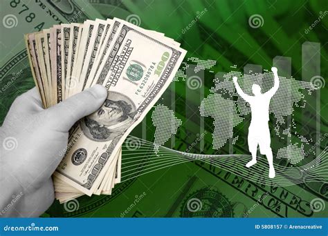 Money And Business Success Stock Illustration Illustration Of Green