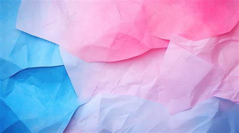 Aesthetic Blend Of Pink And Blue Paper Textures Background, Paper ...