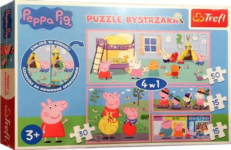 Trefl Puzzle Bystrzaka W Winka Peppa Ceny I Opinie Ceneo Pl