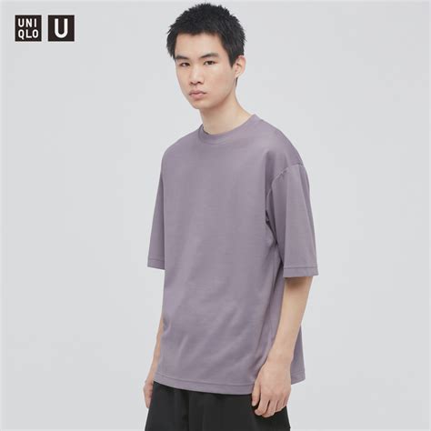 Uniqloユニクロの「エアリズムコットンオーバーサイズtシャツ（5分袖）」 Parte