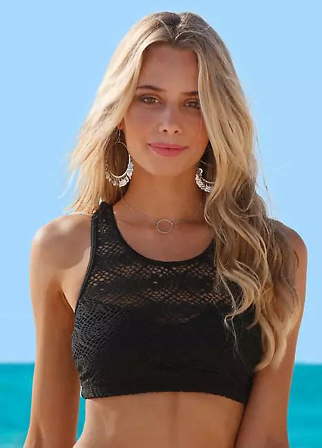 Cropped Bikini Top By Bonprix Bonprix