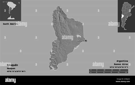 Shape Of Neuqu N Province Of Argentina And Its Capital Distance