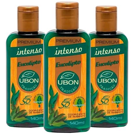 Kit Odorizante De Ambiente Premium Intenso Eucalipto Ubon Tradi O