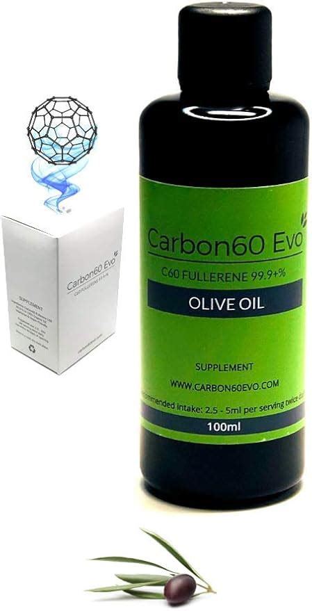 C60 Olive Oil 100ml Carbon 60 Fullerene 9995 Carbon60 Evo Uk Health And Personal Care