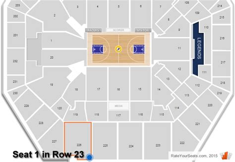 Bankers Life Fieldhouse Seating Chart With Seat Numbers | Awesome Home