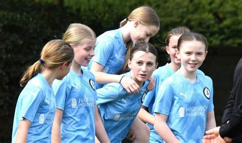 'Invincible' all-girl football team goes whole season unbeaten - in boys' league