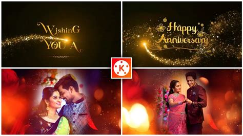 Wedding Anniversary Video Editing In Telugu Kinemaster Youtube