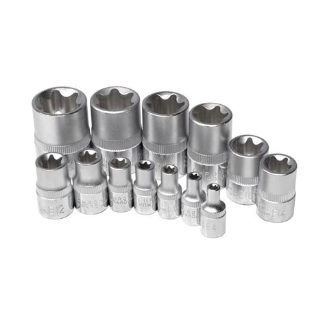 Shop Sunex Tools 13 Piece Standard Sae Drive 6 Point Socket Set At