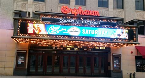 History and Culture by Bicycle: Sioux City Orpheum Theatre: Marquee