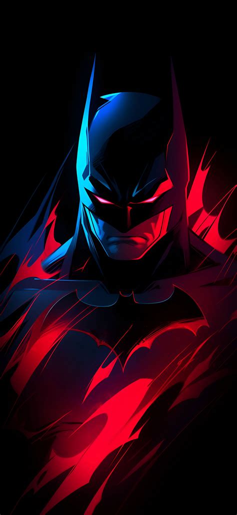 Badass Batman with Red Eyes Wallpapers - DC Comics Wallpapers