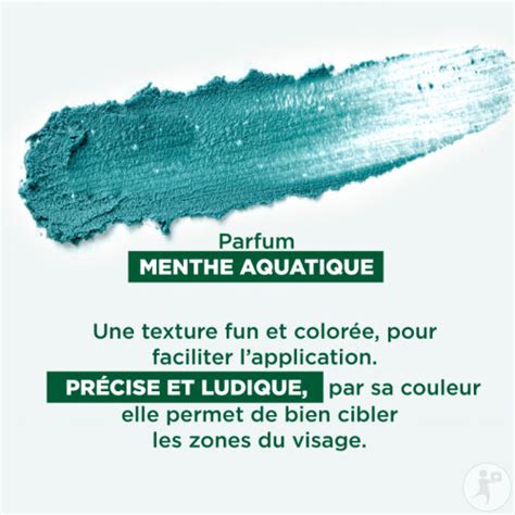 Klorane Masque En Stick À La Menthe Bio Et Argile Peaux Mixtes À