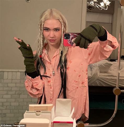 Grimes Shares A Snap Of Her Bandaged Face After Revealing She Wants To